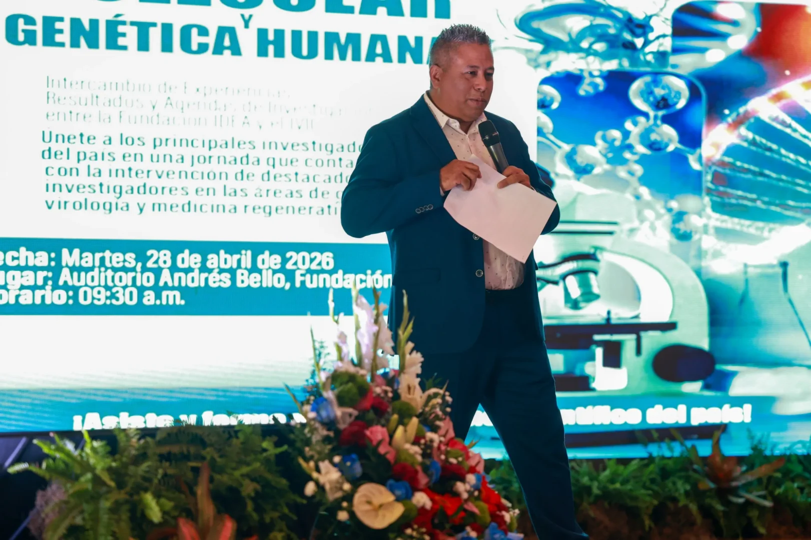 IVIC e IDEA consolidan alianza cientifica en jornada sobre Biologia Molecular y Genetica Humana 3